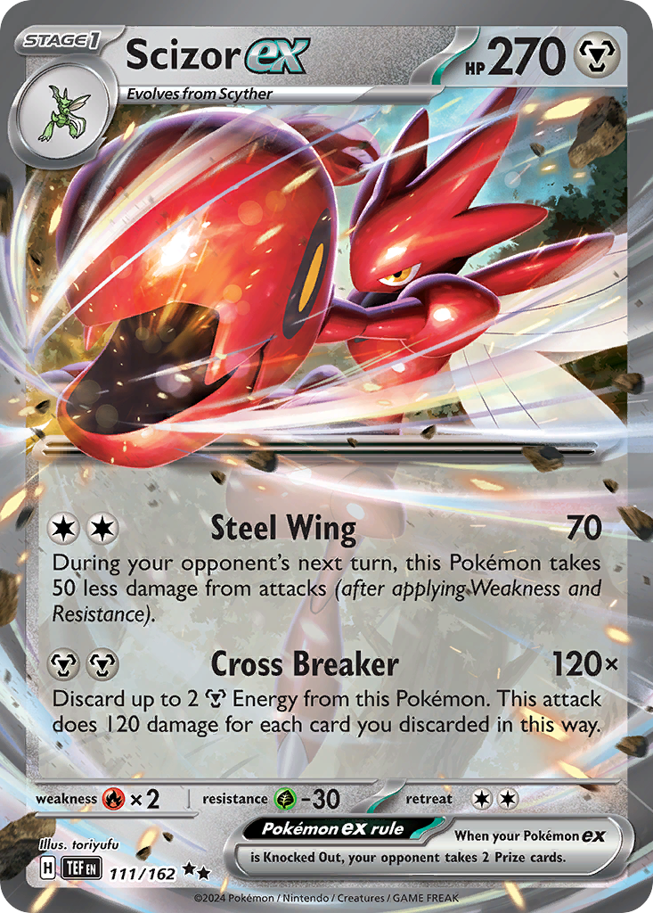 Scizor ex 111/162
