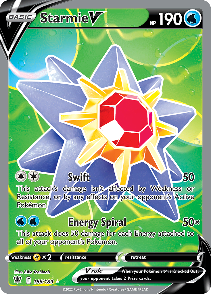 Starmie V 166/189