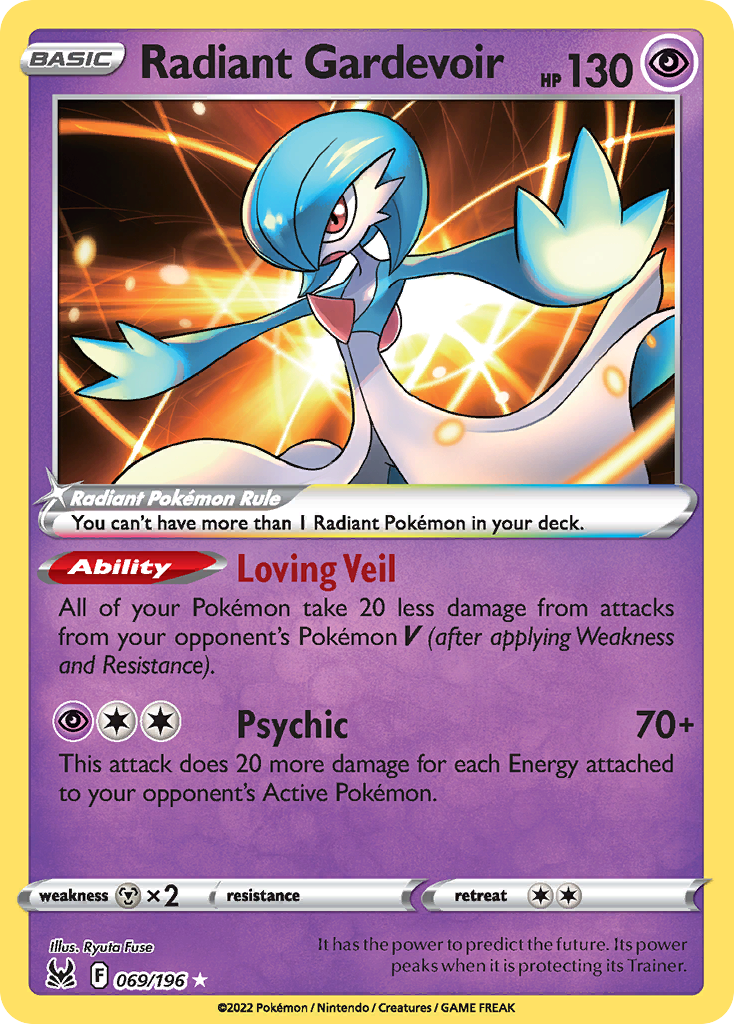 Gardevoir Radiante 069/196