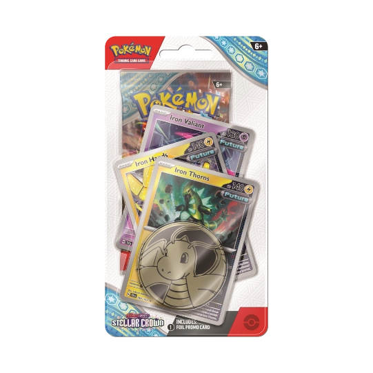 Scarlet & Violet Stellar Crown: Premium Checklane Blister Iron Thorns