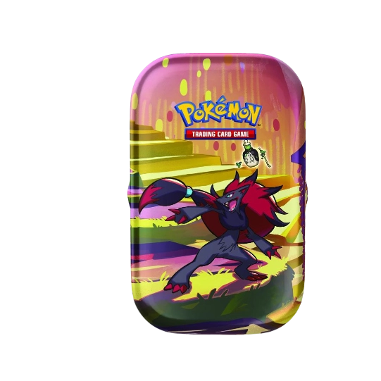 Scarlet & Violet Shrouded Fable Mini Tin Zoroark & Poltchageist
