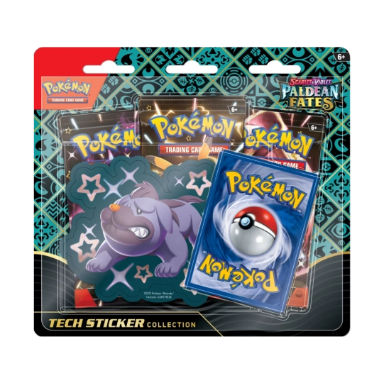Scarlet & Violet Paldean Fates Tech Sticker Collection Maschiff