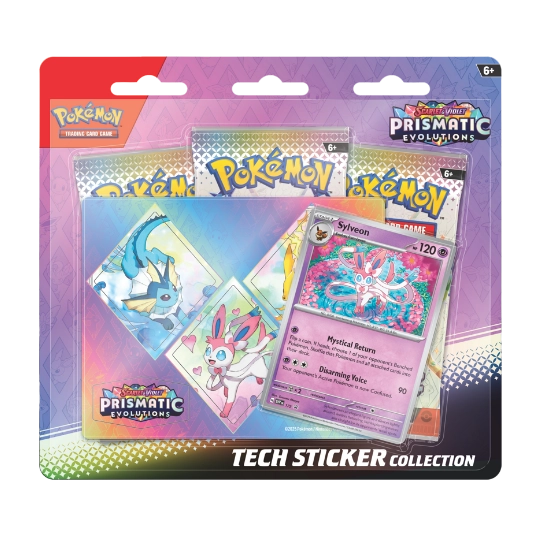 Scarlet & Violet Prismatic Evolutions: Tech Sticker Collection Sylveon