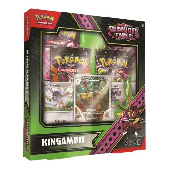 Scarlet & Violet Shrouded Fable Kingambit Illustration Collection