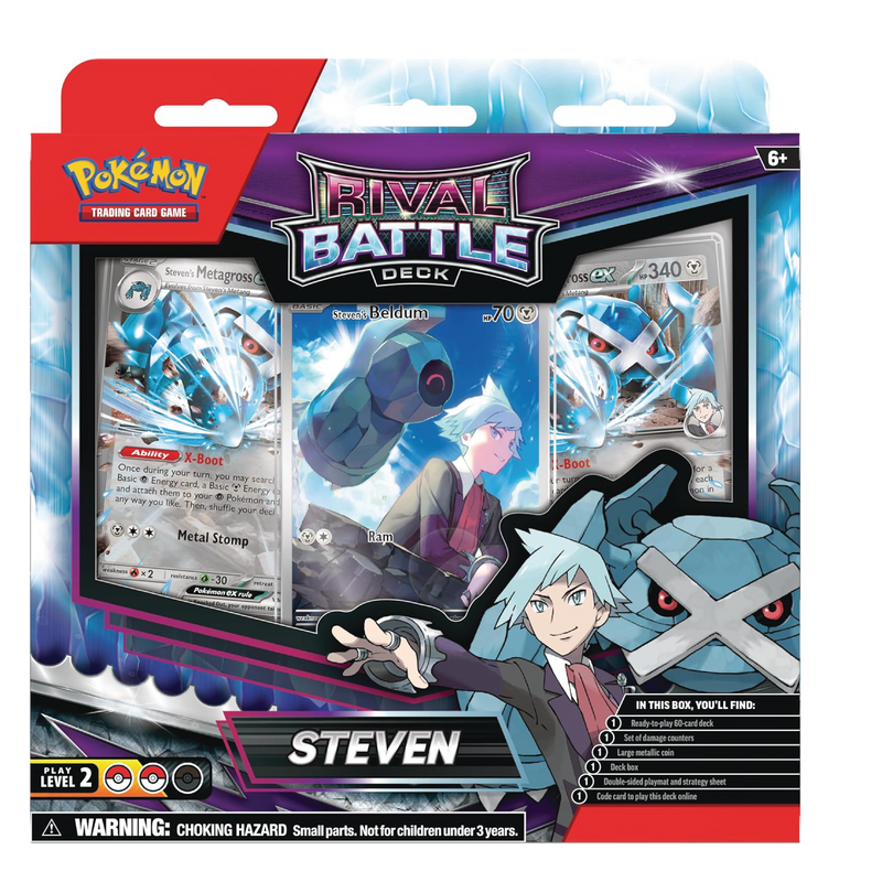 Pokémon TCG: Rival Battle Deck Steven