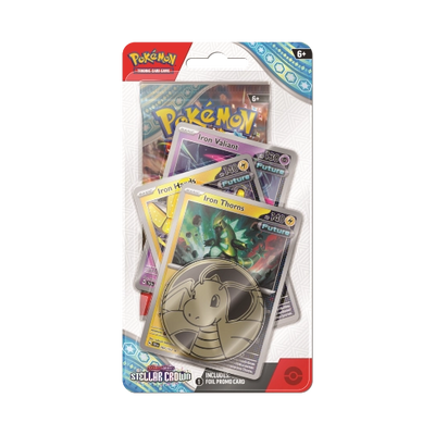 Scarlet & Violet Stellar Crown: Premium Checklane Blister Iron Thorns