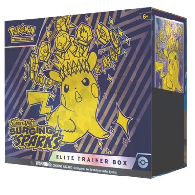 Scarlet & Violet Surging Sparks: Elite Trainer Box