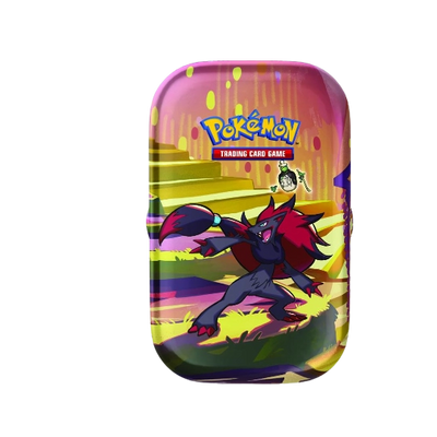 Scarlet & Violet Shrouded Fable Mini Tin Zoroark & Poltchageist