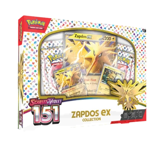 Scarlet & Violet 151 Zapdos ex Box