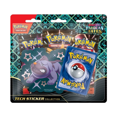 Scarlet & Violet Paldean Fates Tech Sticker Collection Maschiff