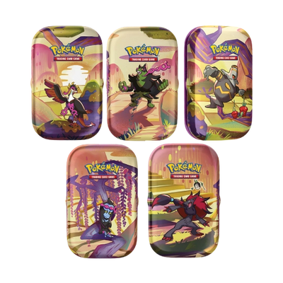 Scarlet & Violet Shrouded Fable Mini Tin Set de 5