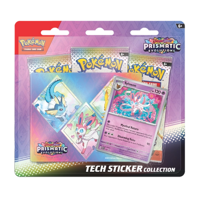 Scarlet & Violet Prismatic Evolutions: Tech Sticker Collection Sylveon