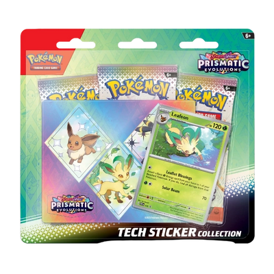 Scarlet & Violet Prismatic Evolutions: Tech Sticker Collection Leafeon