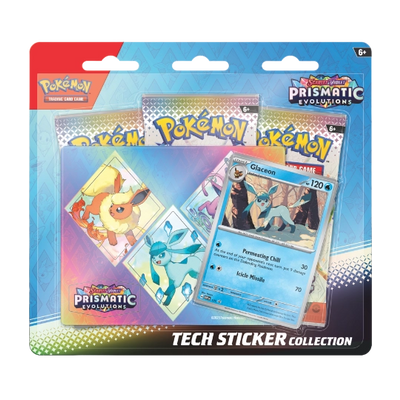 Scarlet & Violet Prismatic Evolutions: Tech Sticker Collection Glaceon