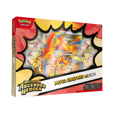 Mega Evolution: Ascended Heroes Mega Emboar ex Box ESPAÑOL