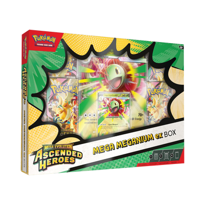 Mega Evolution: Ascended Heroes Mega Meganium ex Box ESPAÑOL