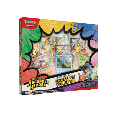 Mega Evolution: Ascended Heroes First Partners Deluxe Pin Collection ESPAÑOL
