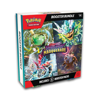 Scarlet & Violet Twilight Masquerade Booster Bundle (6 Packs)