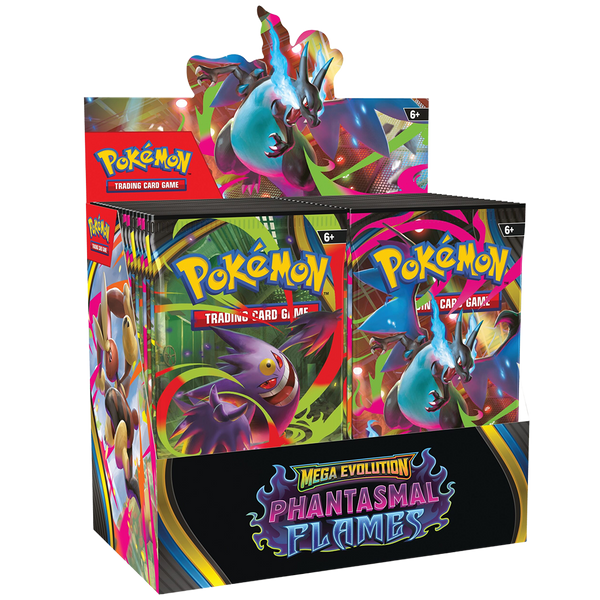 Mega Evolutions Phantasmal Flames: Booster Box