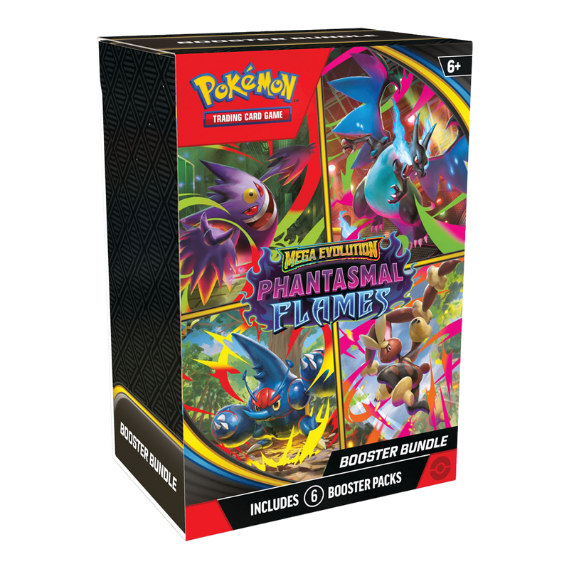 Mega Evolutions Phantasmal Flames: Booster Bundle