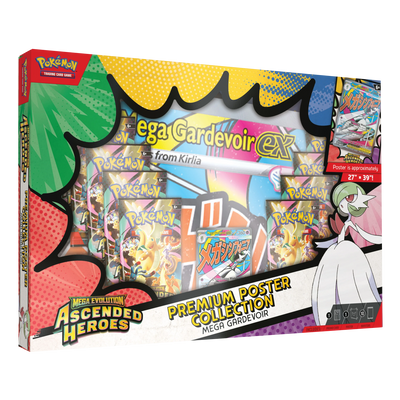 Mega Evolutions Ascended Heroes: Mega Gardevoir Poster Collection