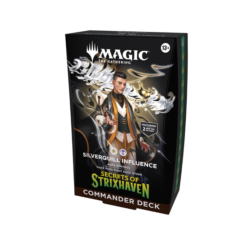 Magic: The Gathering Secrets of Strixhaven Commander Deck - Silverquill Influence
