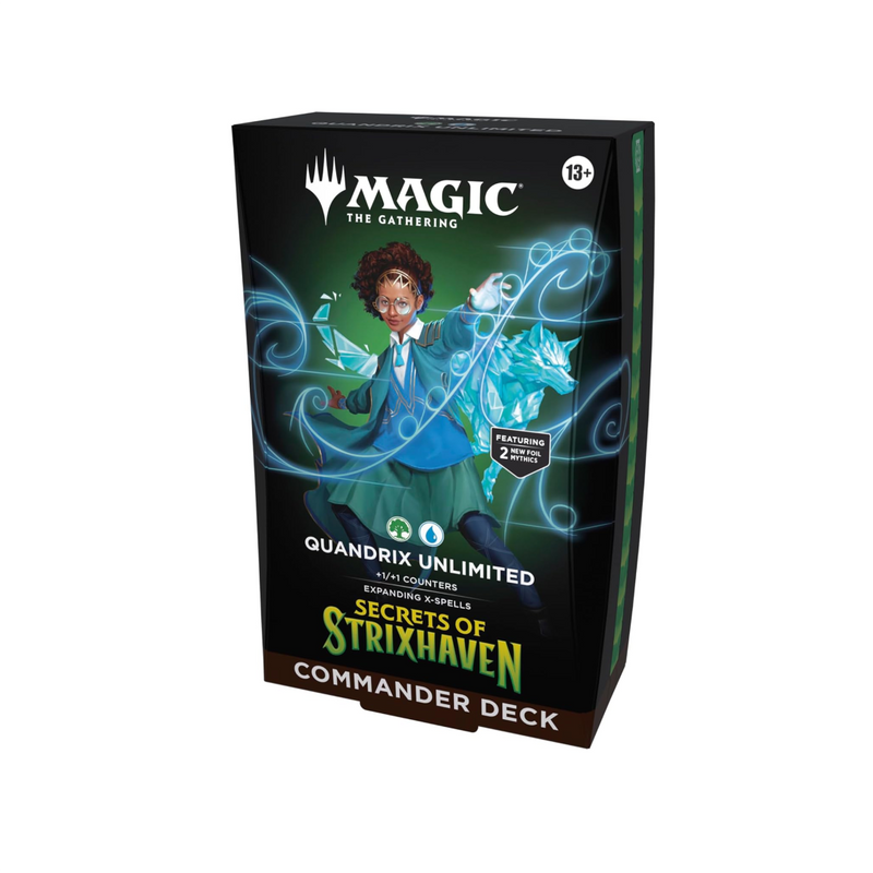 Magic: The Gathering Secrets of Strixhaven Commander Deck - Quandrix Unlimited